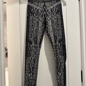 Herve Leger Black and White Patterned Garment